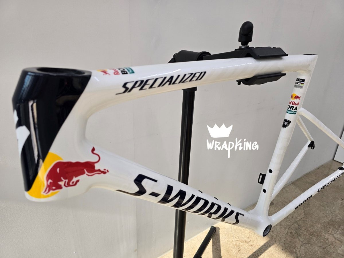 스페셜라이즈드 S-Works 타막 SL9 레드불 에디션 자전거 PPF 시공